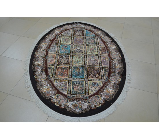 Іранський килим Diba Carpet Farah brown-cream-blue - Висока якість за найкращою ціною в Україні зображення 5.